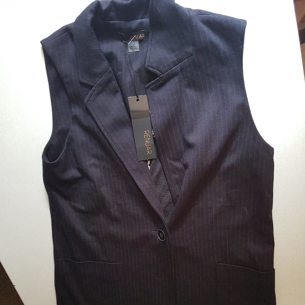 - Renaur Size 12 NWT Suit Jacket Vest or Dress